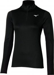 J2GAB704 09 MIZUNO DryAeroFlow LS HZ (W) / Рубашка на молнии