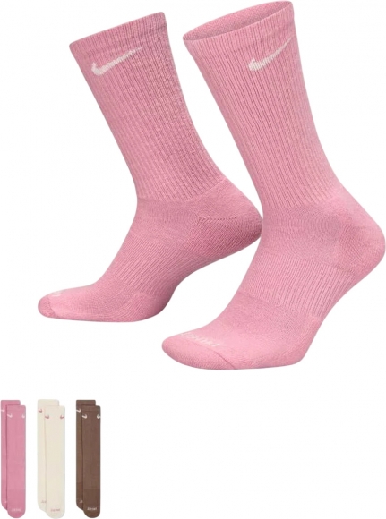 SX6888 936 NIKE U NK EVERYDAY PLUS CUSH CREW 3PR - 132 / Носки (3 пары)