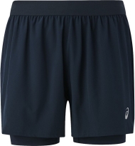 2011A838 403 ASICS Road 2-in-1 5" Short / Шорты 2 в 1