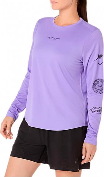2012D430 500 ASICS Fujitrail Logo LS Top (W) / Рубашка беговая