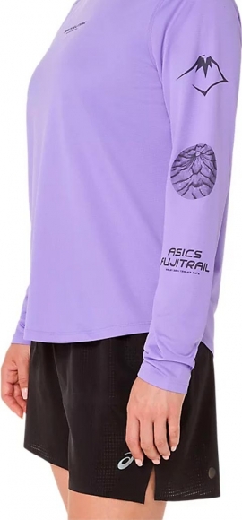 2012D430 500 ASICS Fujitrail Logo LS Top (W) / Рубашка беговая
