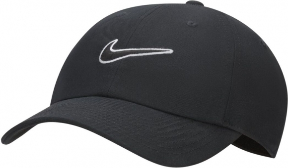 FB5369 010 NIKE U NK CLUB CAP U CB SWSH L / Кепка