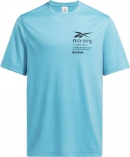 100076376 REEBOK Run Graphic SS Tee / Футболка мужская 100076376 REEBOK Run Graphic SS Tee / Футболка мужская