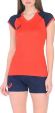 156862 0600 ASICS Woman Volleyball Cap Sleeve Set (W) / Комплект волейбольной формы