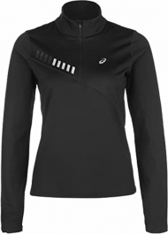 2012B051 001 ASICS Lite-Show Winter 1/2 Zip Top (W) / Рубашка беговая