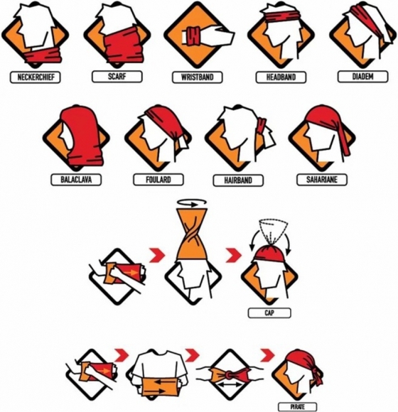 133642.707.10.00 BUFF Coolnet UV+ AKTIK BLUE / Бандана