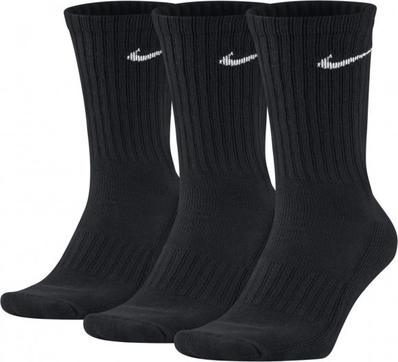 SX4508 001 NIKE Unisex Cushion Crew Training Sock (3 Pair) / Носки