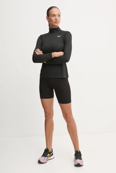 J2GAB704 09 MIZUNO DryAeroFlow LS HZ (W) / Рубашка на молнии