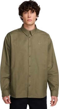 HM9590 222 NIKE M NK CLUB LS OXFORD OS / Рубашка HM9590 222 NIKE M NK CLUB LS OXFORD OS / Рубашка