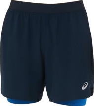 2011A771 405 ASICS Road 2-in-1 7" Short / Шорты 2 в 1