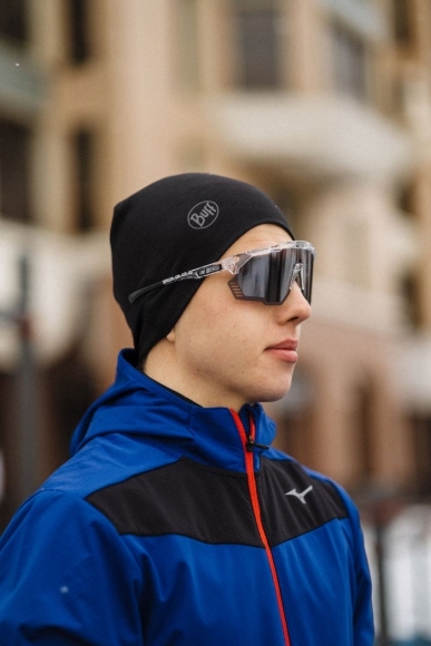 124138.999 BUFF Thermonet Hat Solid Black / Шапка