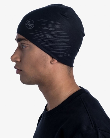 118176.999 BUFF Microfiber Reversible Hat Solid Black / Шапка