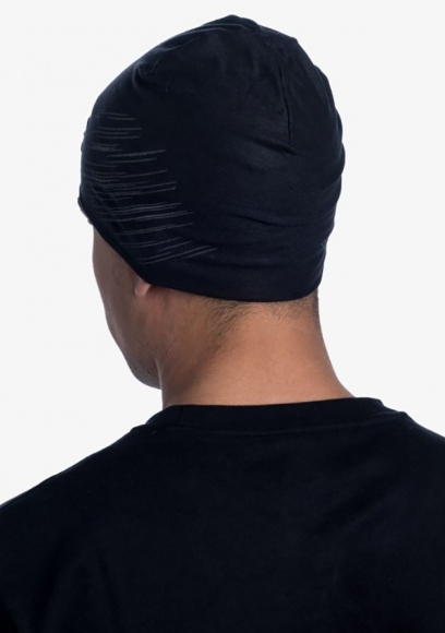 118176.999 BUFF Microfiber Reversible Hat Solid Black / Шапка