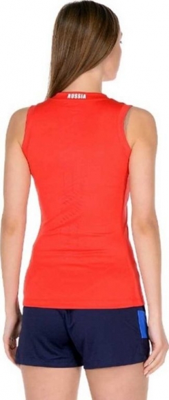 156871 23RU ASICS Woman Russia Sleeveless Tee / Футболка волейбольная 156871 23RU ASICS Woman Russia Sleeveless Tee / Футболка волейбольная