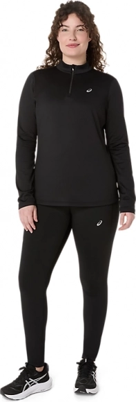 2012D294 001 ASICS Core LS 1/2 Zip Winter Top (W) / Рубашка беговая