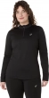 2012D294 001 ASICS Core LS 1/2 Zip Winter Top (W) / Рубашка беговая