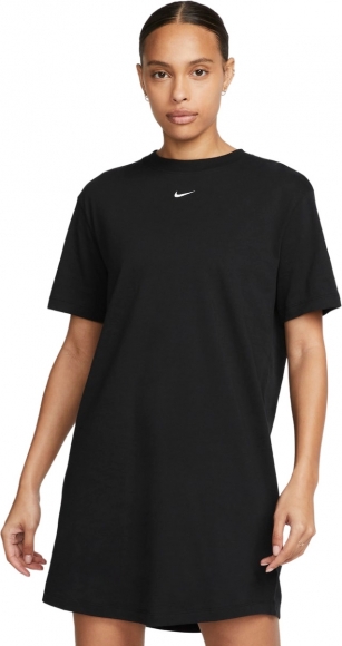 DV7882 010 NIKE W NSW ESSNTL SS DRESS TSHRT / Платье