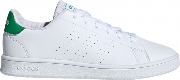 EF0213 ADIDAS ADVANTAGE K  FTWWHT/GREEN/GRETWO / Кроссовки