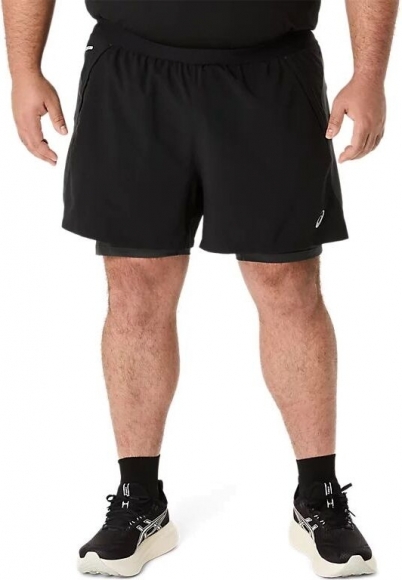 2011D245 001 ASICS Road 2-in-1 5" Short / Шорты 2 в 1