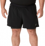 2011D245 001 ASICS Road 2-in-1 5In Short / Шорты беговые 2 в 1