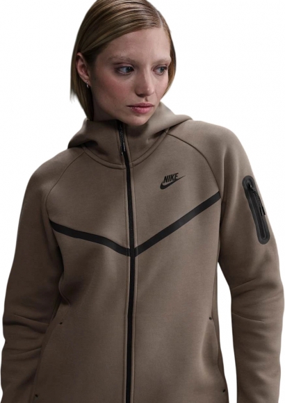 HV6747 233 NIKE W NSW TCH FLC WR FZ HDY 2 / Толстовка