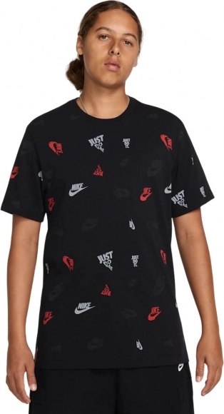 HJ0561 010 NIKE M NSW TEE 12MO AOP SP25 / Футболка