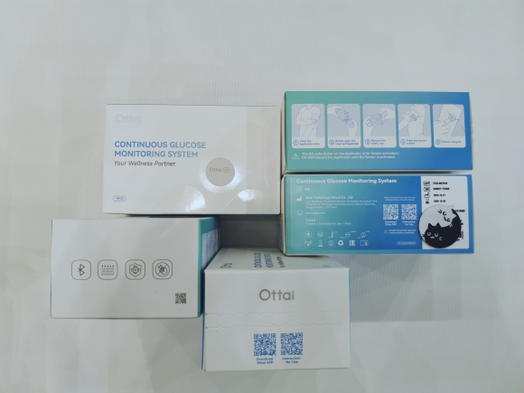 Датчик мониторинга глюкозы Оттай м8. CGM Ottai M8