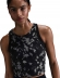 HJ1121 010 NIKE W NK ONE FITTED DF TANK AOP / Майка