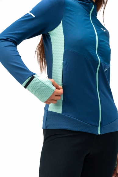 J2GCA701 18 MIZUNO Warmalite Hybrid FZ Jacket (W) / Штормовка