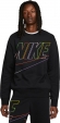 DX0529 010 NIKE CLUB BIG LOGO CREWNECK SWEATSHIRT / Толстовка