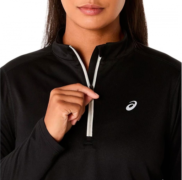 2012D175 001 ASICS Icon 1/2 Zip Top (W) / Рубашка беговая