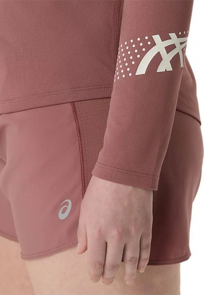 2012D175 601 ASICS Icon 1/2 Zip Top (W) / Рубашка беговая