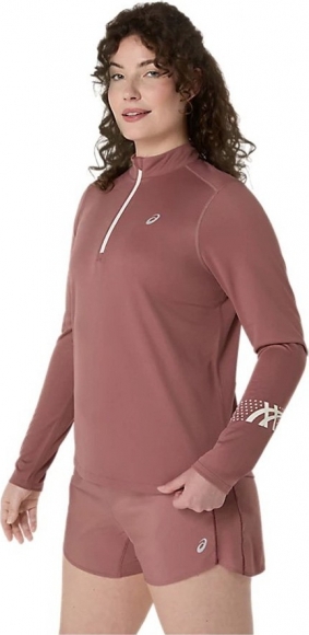 2012D175 601 ASICS Icon 1/2 Zip Top (W) / Рубашка беговая