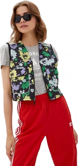 H15791 ADIDAS FLORAL UTILITY VEST / Жилет