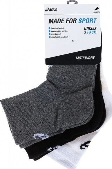 155205 0701 ASICS 3PPK QUARTER / Носки