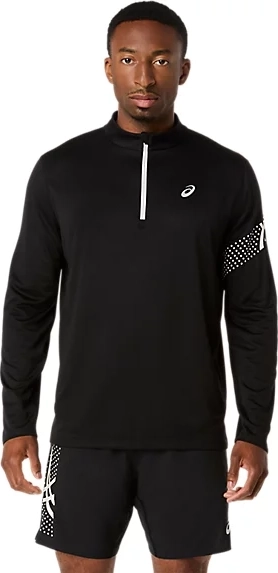 2011D459 001 ASICS Icon LS 1/2 Zip Top / Рубашка беговая