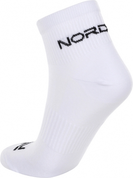 Белые носки для бега Носки Nordski Pro White
