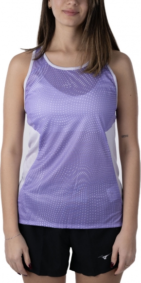 J2GAC203 88 MIZUNO Dryaeroflow Graphic Tank (W) / Майка J2GAC203 88 MIZUNO Dryaeroflow Graphic Tank (W) / Майка