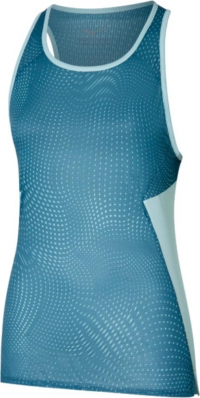 J2GAC203 02 MIZUNO Dryaeroflow Graphic Tank (W) / Майка