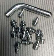 ELS14 Шипы л/атлетические "Ёлочка" / Комплект 14шт