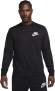 FB7684 010 NIKE M NK CLUB+ FT CREW LBR / Толстовка