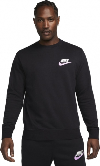 FB7684 010 NIKE M NK CLUB+ FT CREW LBR / Толстовка