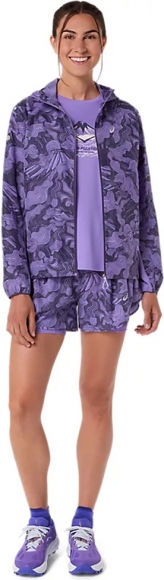 2012D077 500 ASICS Road All Over Print 2-N-1 3.5In Short  (W) / Шорты  2 в 1