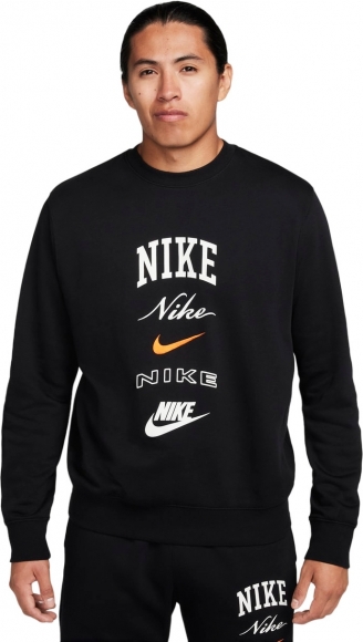 FN2610 010 NIKE M NK CLUB BB CREW STACK GX / Лонгслив