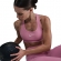 DX6821 699 NIKE W NK SWSH MED SPT BRA / Бра