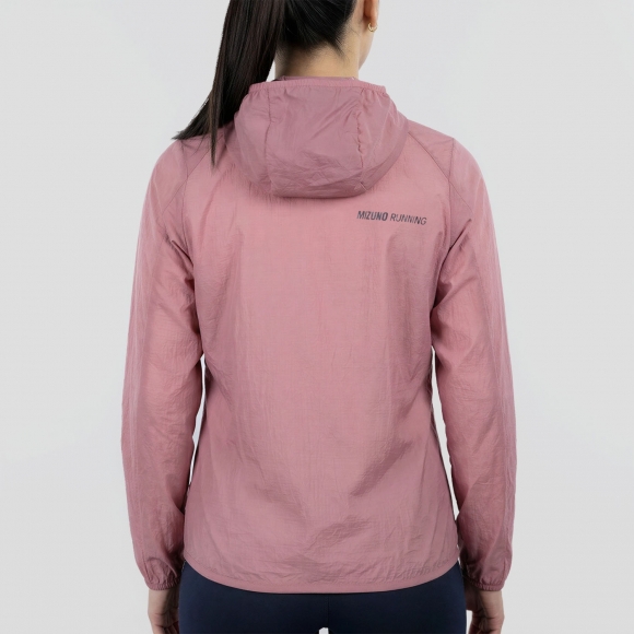 J2GED200 65 MIZUNO Tech Light Hodded Jacket (W) / Ветровка J2GED200 65 MIZUNO Tech Light Hodded Jacket (W) / Ветровка
