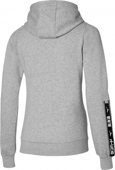 K2GC1803 05 MIZUNO Katakana Sweat Jacket (W) / Толстовка на молнии с капюшоном K2GC1803 05 MIZUNO Katakana Sweat Jacket (W) / Толстовка на молнии с капюшоном