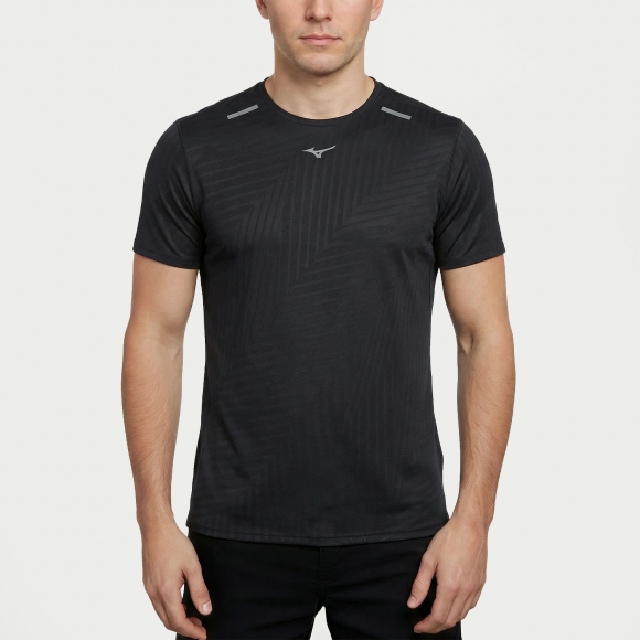 J2GAD001 09 MIZUNO Tech Light Short Sleeve Tee / Футболка J2GAD001 09 MIZUNO Tech Light Short Sleeve Tee / Футболка