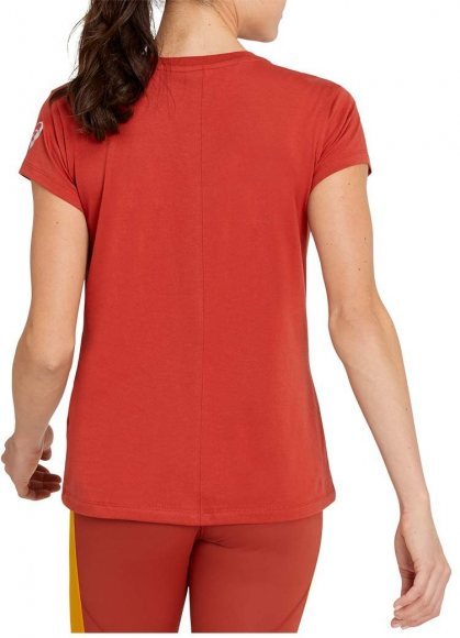 2032B757 601 ASICS SMSB Graphic Tee II (W) / Футболка