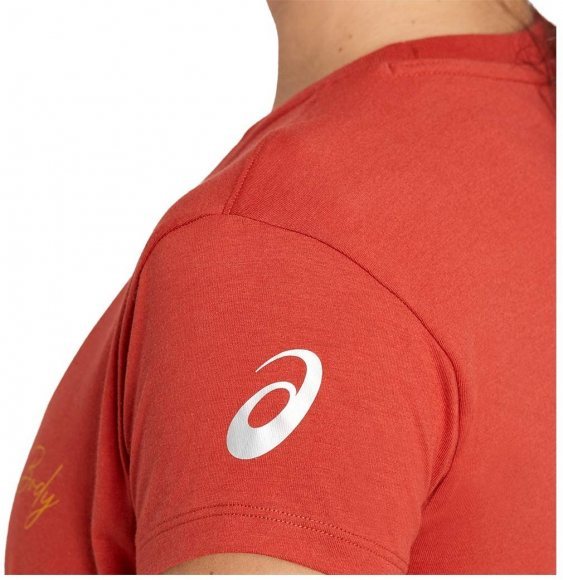 2032B757 601 ASICS SMSB Graphic Tee II (W) / Футболка